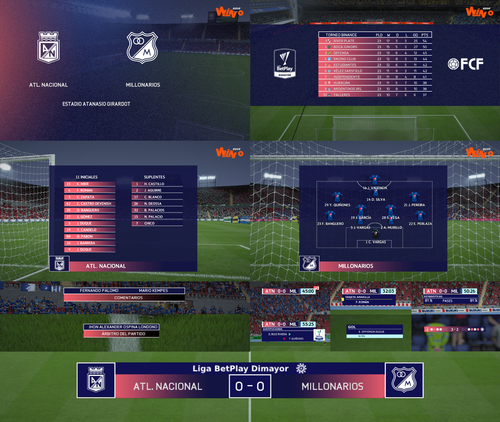 Overlays Colombian Liga Dimayor