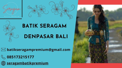 Gambar ini menghadirkan keindahan Batik Seragam Denpasar Bali yang memikat. Batik adalah warisan budaya Indonesia yang tak ternilai, dan seragam ini memadukan keanggunan tradisi dengan gaya kontemporer. Setiap motif yang rumit dan warna yang kaya mencerminkan kekayaan budaya dan alam Bali yang memukau.

Dengan Batik Seragam Denpasar Bali, Anda bisa mengenakan potongan karya seni ini dalam berbagai acara resmi atau acara istimewa. Anda akan merasa seperti seorang duta budaya Bali yang bangga.

Untuk pemesanan dan informasi lebih lanjut, jangan ragu untuk menghubungi kami melalui:
? Email: batikseragampremium@gmail.com
? Telepon/WhatsApp: 085173215177

Bawa potongan budaya Bali yang eksklusif ini ke dalam lemari Anda. Jadilah bagian dari pesona Bali dengan Batik Seragam Denpasar Bali yang memukau!