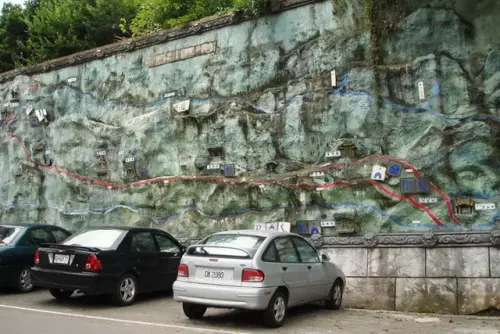 00016 獅頭山立體地圖