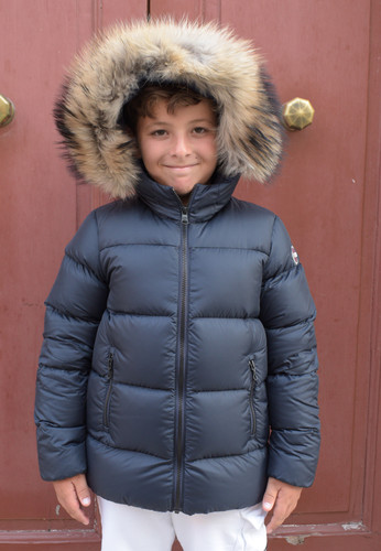 colmar originals kids piumino blu con pelliccia bambino a.jpg