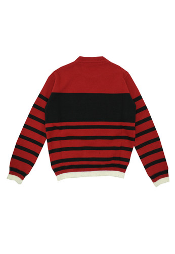 gaelle paris kids maglia lana righe logo ragazzo b.jpg