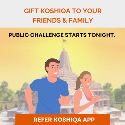 Orange Running Event Flyer (Square Sticker).png