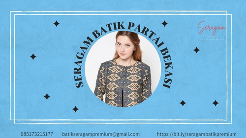 Selamat datang di koleksi eksklusif Seragam Batik Partai Bekasi Jawa Barat! ?

Kami dengan bangga mempersembahkan seragam batik berkualitas premium yang menggabungkan keindahan seni tradisional dengan semangat modern. Setiap desain kami dirancang dengan teliti untuk mencerminkan identitas dan nilai-nilai yang dijunjung tinggi oleh Partai Bekasi Jawa Barat.

Kenapa Memilih Seragam Batik Kami?

? Desain Unik: Setiap seragam batik kami memiliki desain eksklusif yang menggambarkan keindahan budaya Jawa Barat.

? Kualitas Terbaik: Terbuat dari bahan berkualitas tinggi dan dijahit dengan teliti, seragam kami akan memberikan kenyamanan dan tampilan yang luar biasa.

? Dukungan Pelanggan: Kami siap membantu Anda dalam memilih seragam yang sesuai dengan kebutuhan Partai Anda.

Konsultasi sekarang melalui WhatsApp: ? 085173215177

Jika Anda membutuhkan informasi lebih lanjut atau memiliki pertanyaan, jangan ragu untuk menghubungi kami melalui WhatsApp, email, atau kunjungi website kami:

? Email: batikseragampremium@gmail.com

? Website: https://bit.ly/seragambatikpremium

Seragam batik kami adalah pilihan sempurna untuk mengenakan simbol kebanggaan dan kesetiaan Anda kepada Partai Bekasi Jawa Barat. Jadilah bagian dari tradisi yang indah ini, dan tunjukkan dukungan Anda dengan gaya yang elegan.