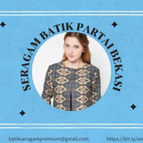 Seragam Batik Partai Bekasi Jawa Barat.