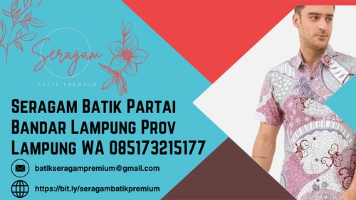 Seragam Batik Partai Bandar Lampung Prov Lampung WA 085173215177.png