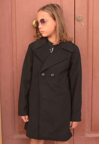 manila grace kids cappotto nero bambina a.jpg