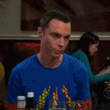sheldon sarcastic snort 2.gif