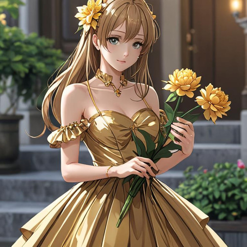 anime+girl+holding+flower,+wearing+golden+dress?model=deliberate&width=1024&height=1024&nologo=true&.jpg