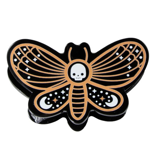 Ro Rox Deathmoth Skull Moth Goth Hairclip.jpg