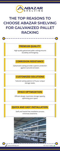 The Top Reasons to Choose Abazar Shelving for Galvanized Pallet Racking.jpg