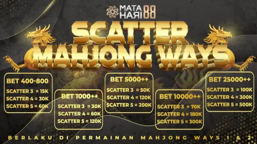 MATAHARI88 BONUS SCATTER MAHJONG WAYS.webp