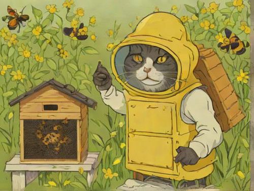 The+beekeeper+cat?model=turbo&width=1024&height=768&nologo=true&seed= 35751311295108.jpg