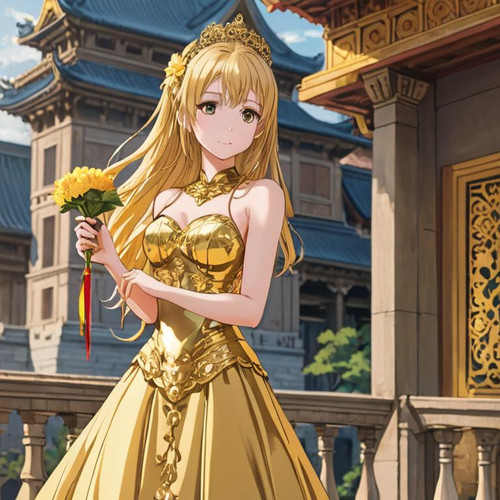 anime+girl+with+golden+dress,+golden+hair+and+holding+golden+flower+in+front+of+a+golden+palace?mode.jpg