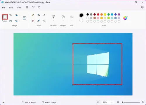 paint select tool windows 11.webp