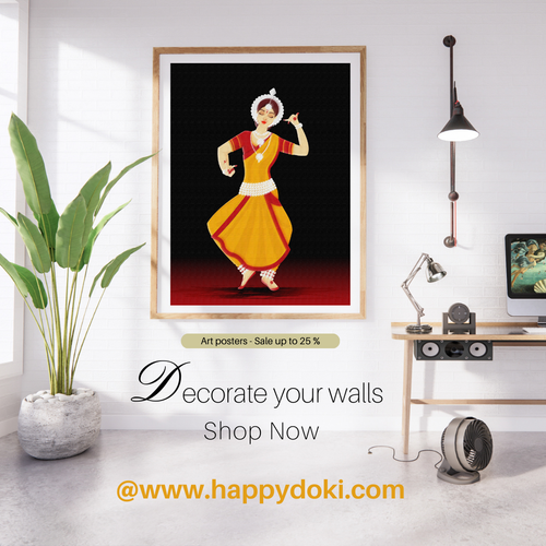 Modern Interior Wall Art Frame Poster Mockup Instagram Post.png