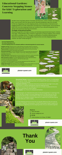 Plasterqueen Educational Gardens Concrete Stepping Stones for Kids’ Exploration and Learning.png