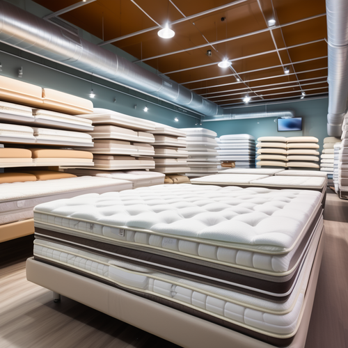 lots of mattresses in a mattress store mattresses on bed 962715337.png
