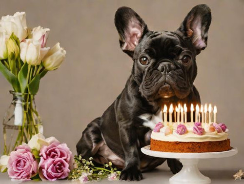 black+French+bulldog+stands+upright,+holds+flowers+in+one+paw,+and+holds+a+cake+with+lit+candles+in+.jpg