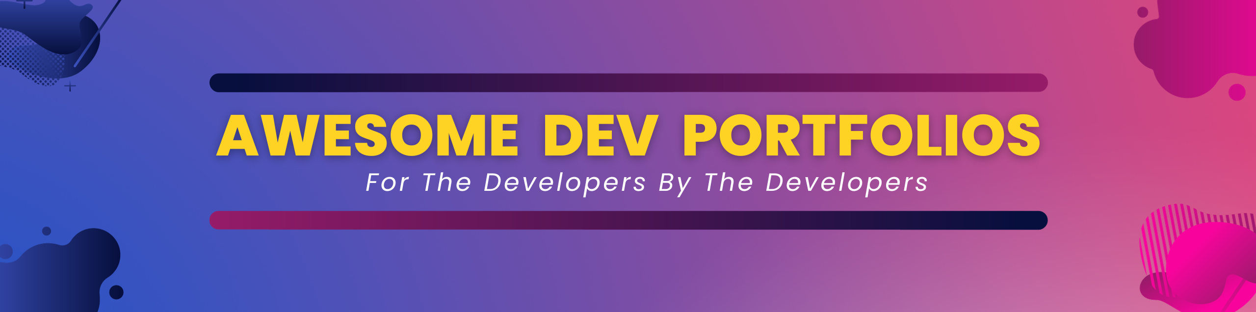 Awesome Dev Portfolios