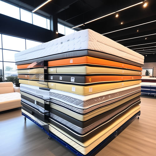 lots of premium us style mattresses in the store stack of mattresses 939406205 (1).png