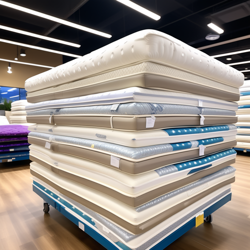 lots of premium us style mattresses in the store stack of mattresses 903933421 (1).png