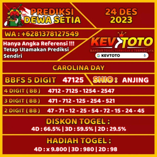 prediksi togel toto 4D carolina day minggu 24 desember 2023.jpg