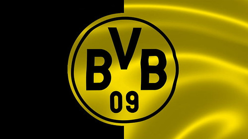 HD wallpaper borussia dortmund flag bvb logo dortmund football crest