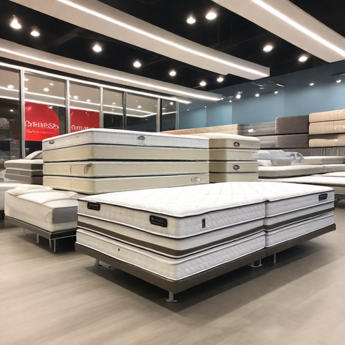 nice looking premium stack mattresses on premium beds in the store on mattress lots of mattresses i .png