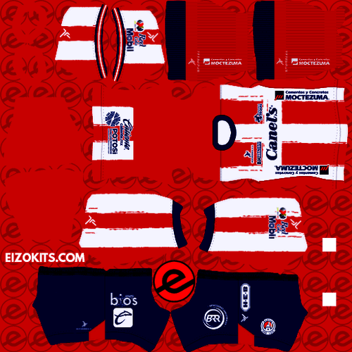Atletico de San Luis DLS Kits 2023 Dream League Soccer 2023 (Home) picsay.png
