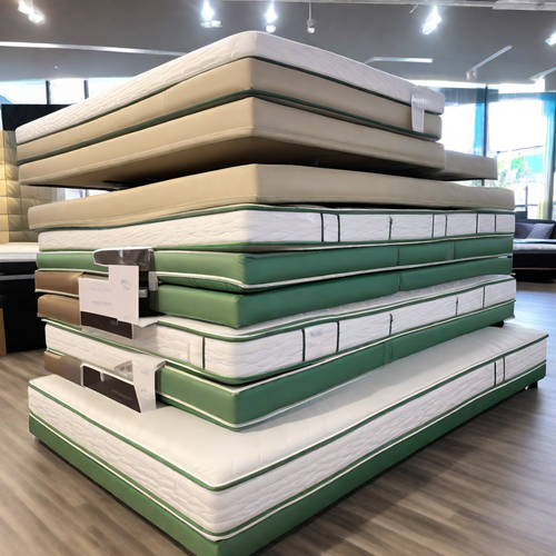 nice looking premium stack mattresses on premium beds in the store on mattress lots of mattresses i .png
