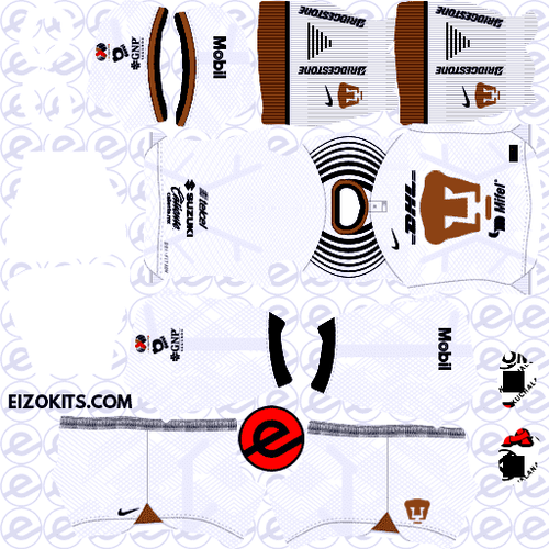 Pumas UNAM DLS Kits 2023 Nike Dream League Soccer 2023 (Home) picsay2.png