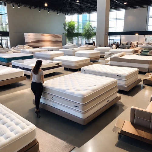 lots of premium mattresses in a place people seeing those mattresses 288460130.png
