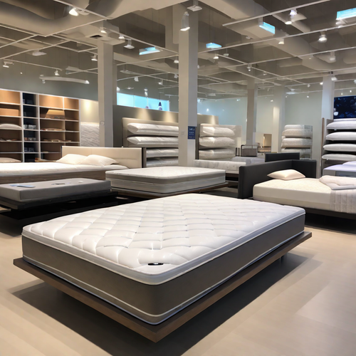 nice looking premium mattresses on premium beds in the store on mattress lots of mattresses 88479976.png