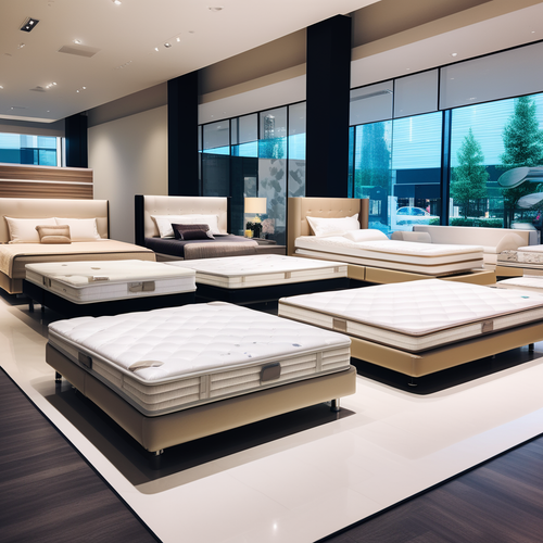 nice looking mattresses on premium beds in the store on mattress lots of mattresses 998681539 (1).png