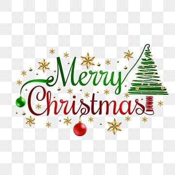 Christmas Tree Decor Vector Hd PNG Images, Christmas Png Text With Tree Illustration Decoration, Chr.jpg