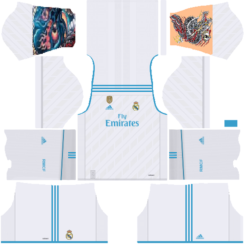 kit Real Madrid dls17 home uniforme casa.png