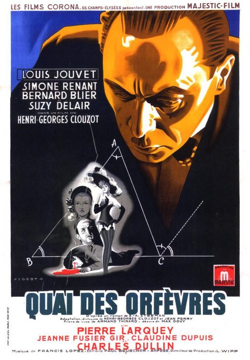 Kto zabił? / Quai des Orfèvres (1947) PL.720p.BDRip.H264-wasik / Lektor PL