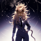 cat.astrophe a female anthro lioness furry as an Villian in a 931502b6 761b 47fb b644 26e8a6d305a8
