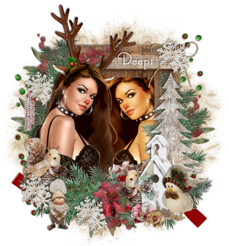 K Garv sexy reindeer deepi