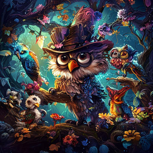 a+whimsical+world+filled+with+talking+animals.+Create+a+cartoon+image+that+features+a+wise+old+owl+w.jpg