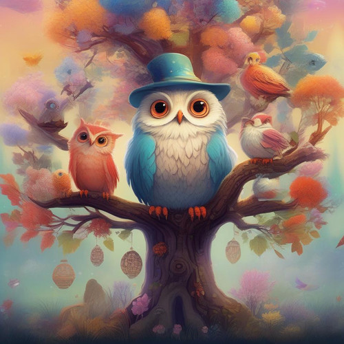 a+whimsical+world+filled+with+talking+animals.+Create+a+cartoon+image+that+features+a+wise+old+owl+w.jpg