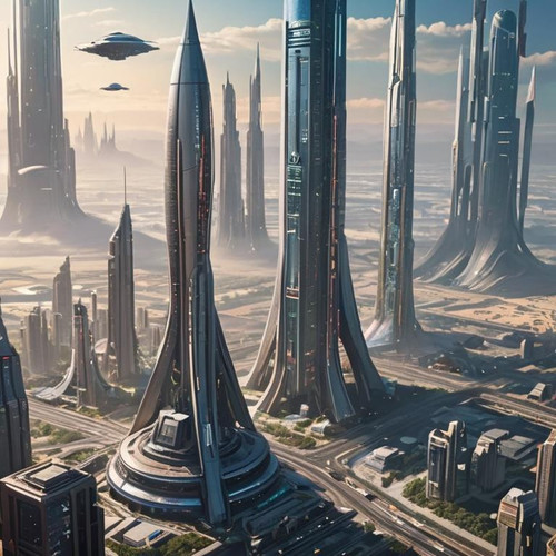 Picture+a+futuristic+cityscape+set+in+a+distant+galaxy.+Design+a+towering+skyscraper+that+serves+as+.jpg