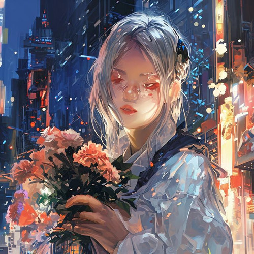 masterpiece,+concept+art,+illustration,+centered,+a+pretty+girl+holding+a+bunch+of+flowers+on+a+city.jpg
