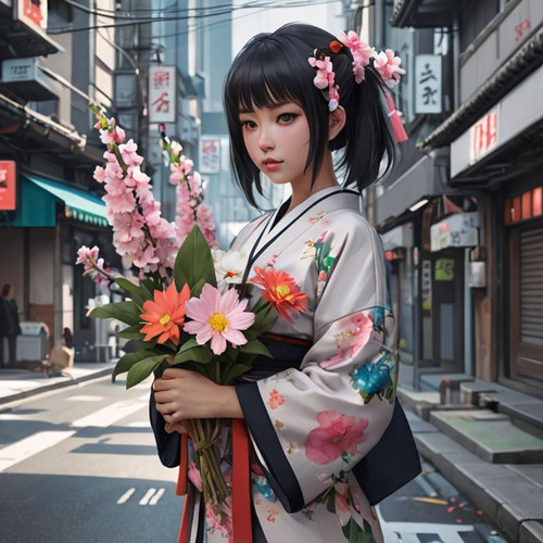 masterpiece,+concept+art,+illustration,+centered,+a+pretty+girl+holding+a+bunch+of+flowers+on+a+city.jpg