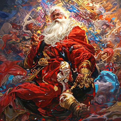 marvel+comics+style+painting,+santa+claus+against+the+backdrop+of+the+new+year's+Ukraine,+ready+to+f.jpg