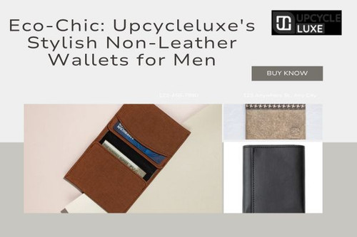Eco-Chic: Upcycleluxe's Stylish Non-Leather Wallets for Men.jpg