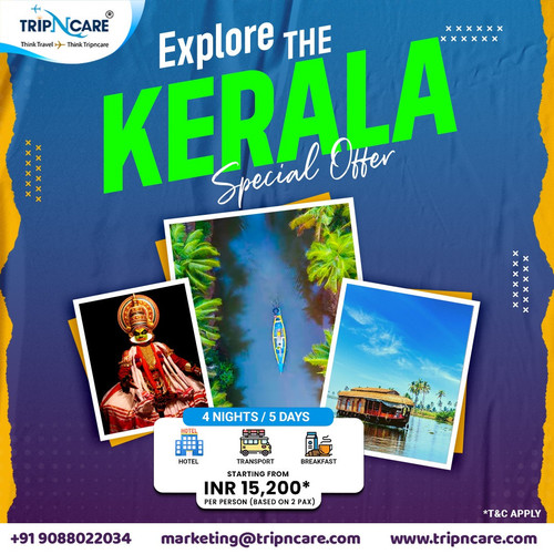 Explore the beauty of Kerala with Tripncare Holiday Packages.jpg