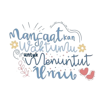 Dahulukan Adab Sebelum Ilmu Kertas Binder Motivasi Islami Tulisan PNG Transparan Clipart dan File PS.png