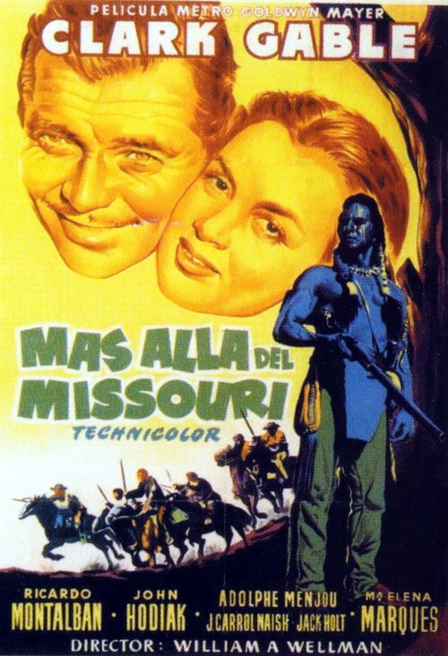 Missouri / Across the Wide Missouri (1951) PL.720p.WEB-DL.H264-wasik / Lektor PL