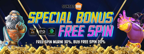 Sukses188SlideBanner Desktop Bonus Free Spin 013214.jpg